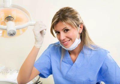 hygienists positioned tartar