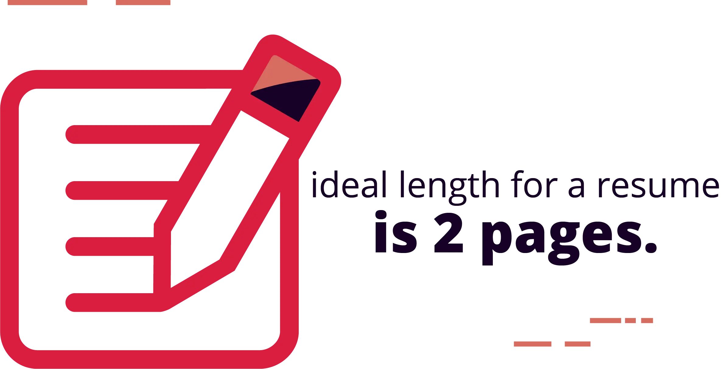77% of hiring managers want a resume no longer than 2 pages