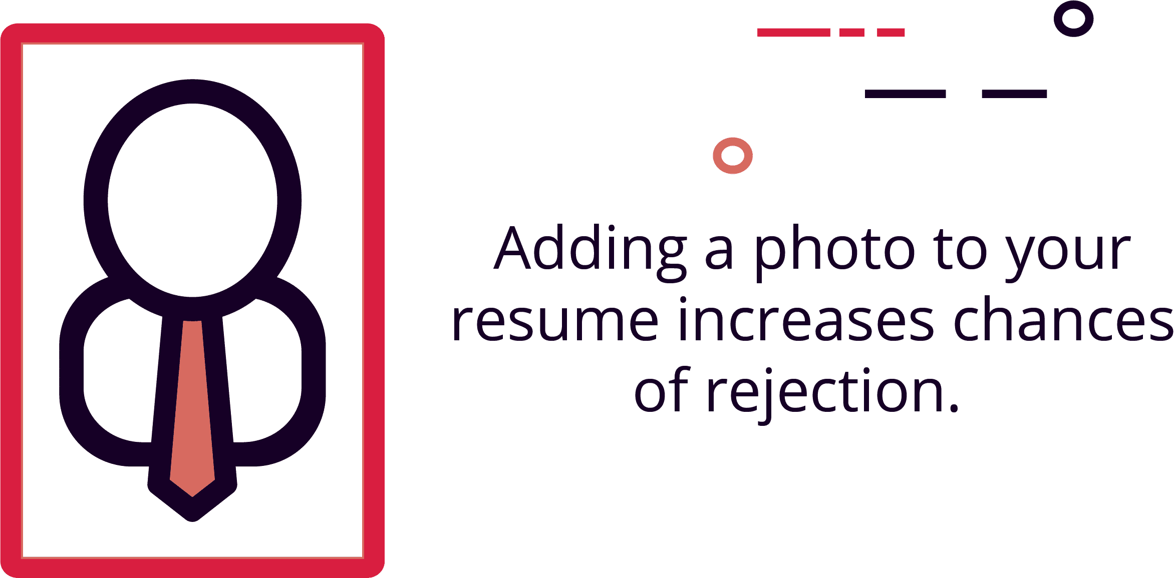 Resumes with photos are 88% more likely to be rejected